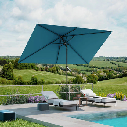 patio kingdom rectangular patio umbrella