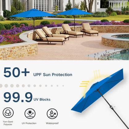 patio kingdom rectangular patio umbrella