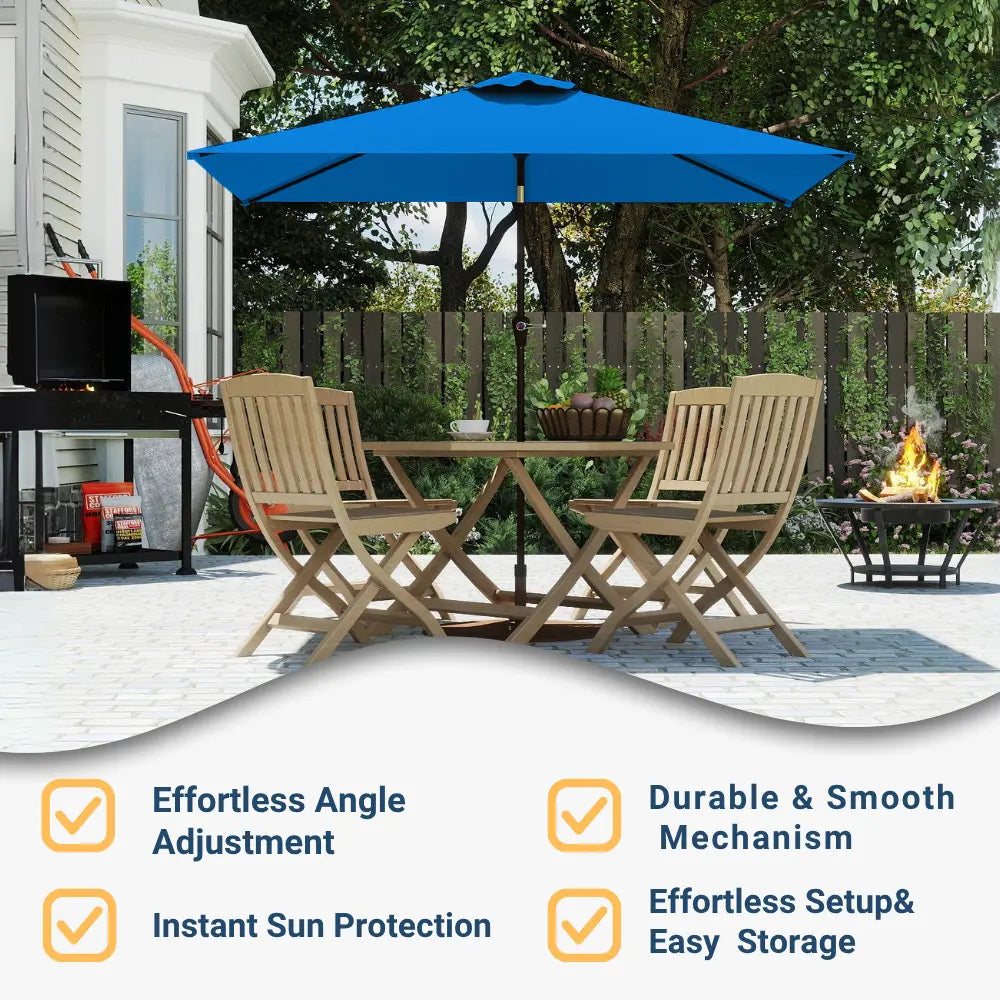 patio kingdom rectangular patio umbrella
