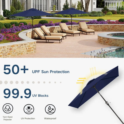 patio kingdom rectangular umbrella
