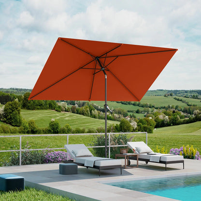 patio kingdom rectangular patio umbrella