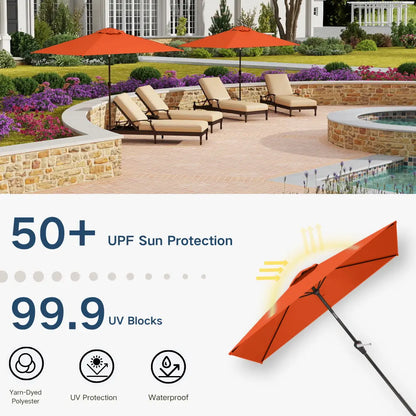 patio kingdom rectangular patio umbrella