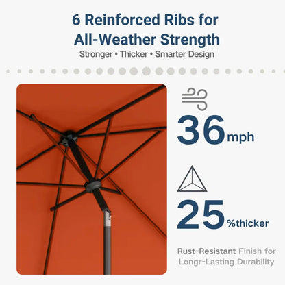 patio kingdom rectangular patio umbrella