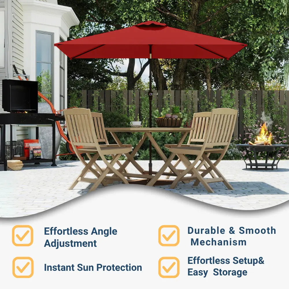 patio kingdom rectangular patio umbrella