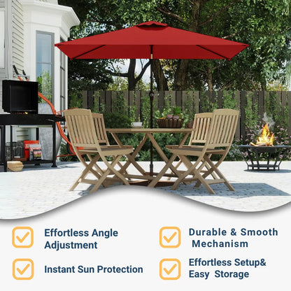 patio kingdom rectangular patio umbrella
