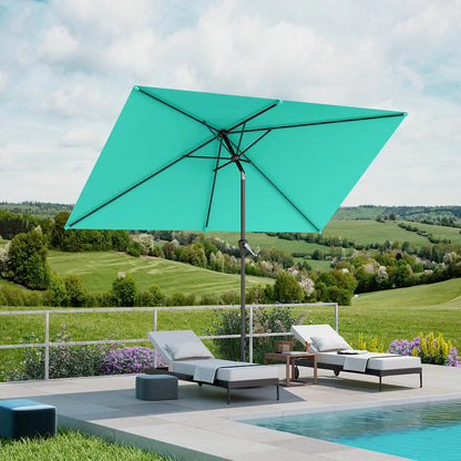 patio kingdom rectangular patio umbrella
