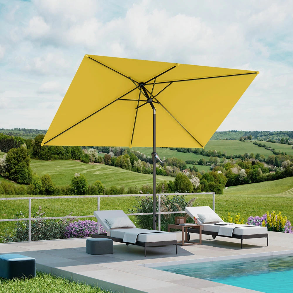 patio kingdom rectangular patio umbrella