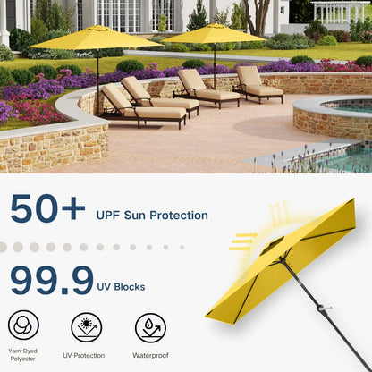 patio kingdom rectangular patio umbrella