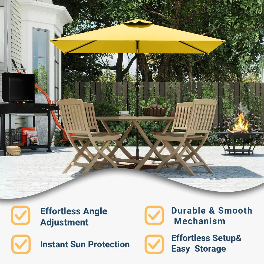 patio kingdom rectangular patio umbrella