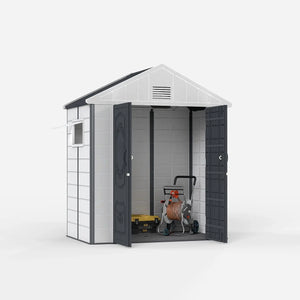 Resin Outdoor Storage Shed with Floor
