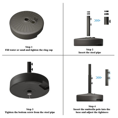 Umbrella Base Water Filled