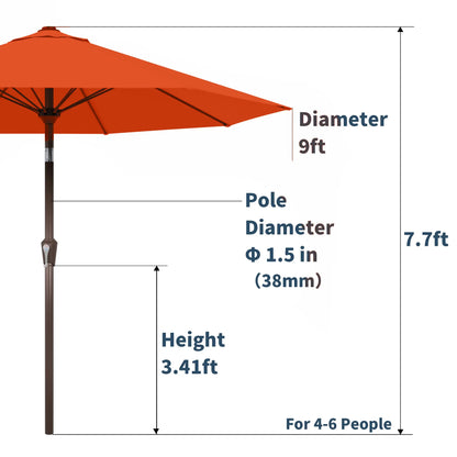 Patio Kingdom outdoor umbrella