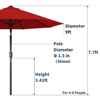 Patio Kingdom outdoor umbrella