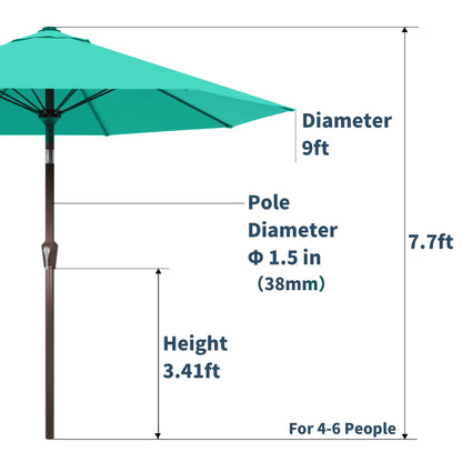 Patio Kingdom outdoor umbrella