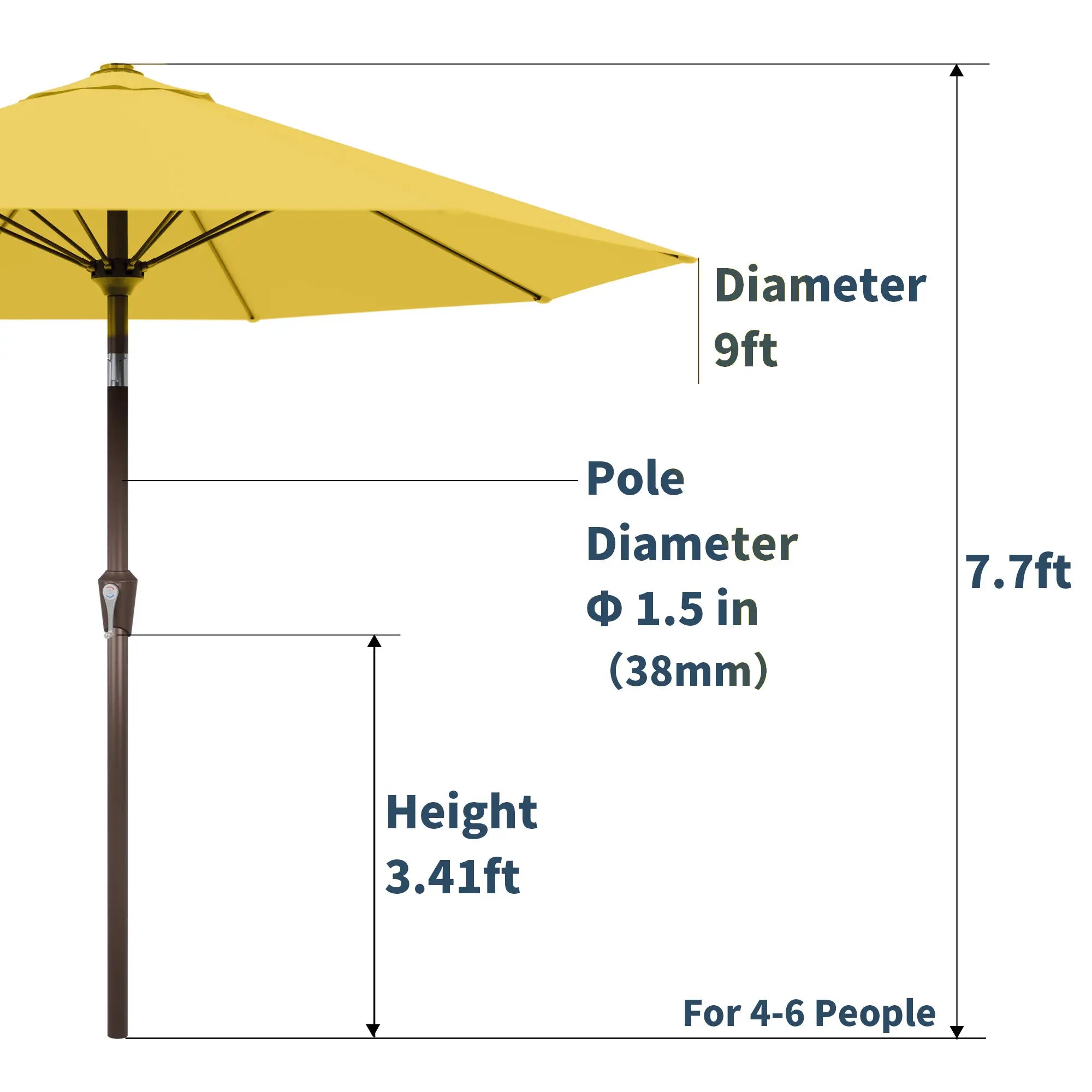 Patio Kingdom outdoor umbrella
