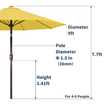 Patio Kingdom outdoor umbrella