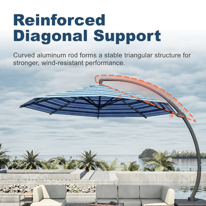 patio kingdom cantilever umbrella