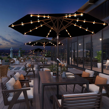 patiokingdom led outdoor umbrella