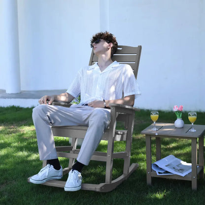 patio kingdom rocking chair