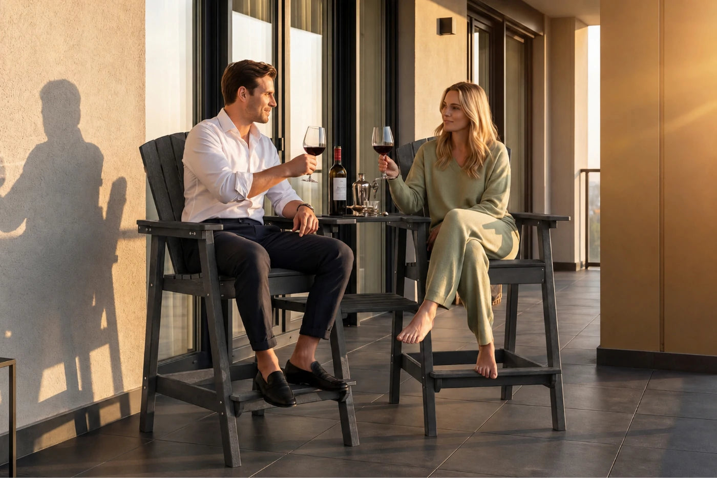 Tall Bar Chair Set