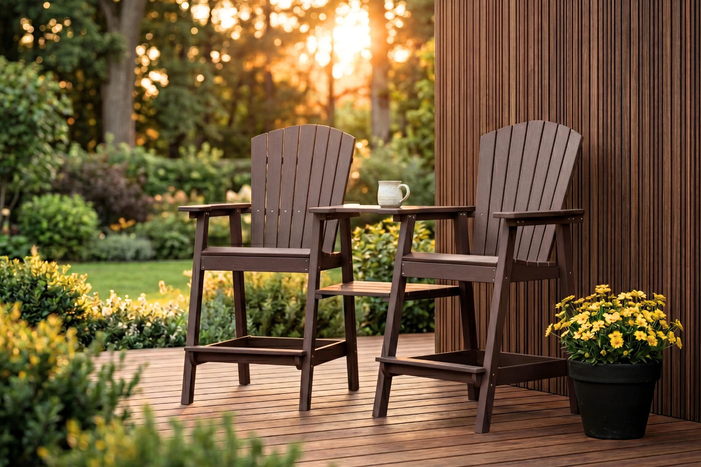 Tall Bar Chair Set