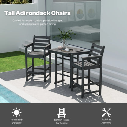 Adirondack Bar Set
