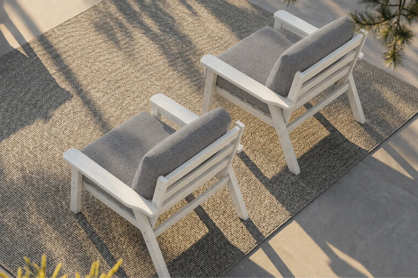 Perli™ HDPE Patio Armchair Set