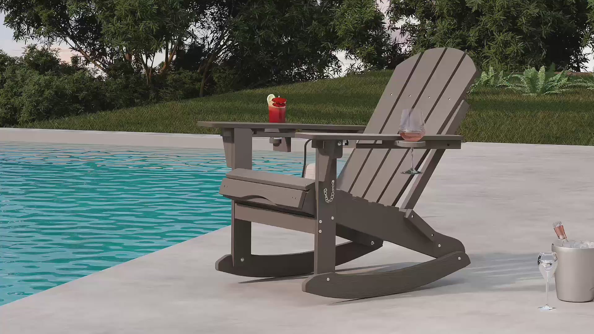 Grey_Multifunctional_Rocking_Chair_1
