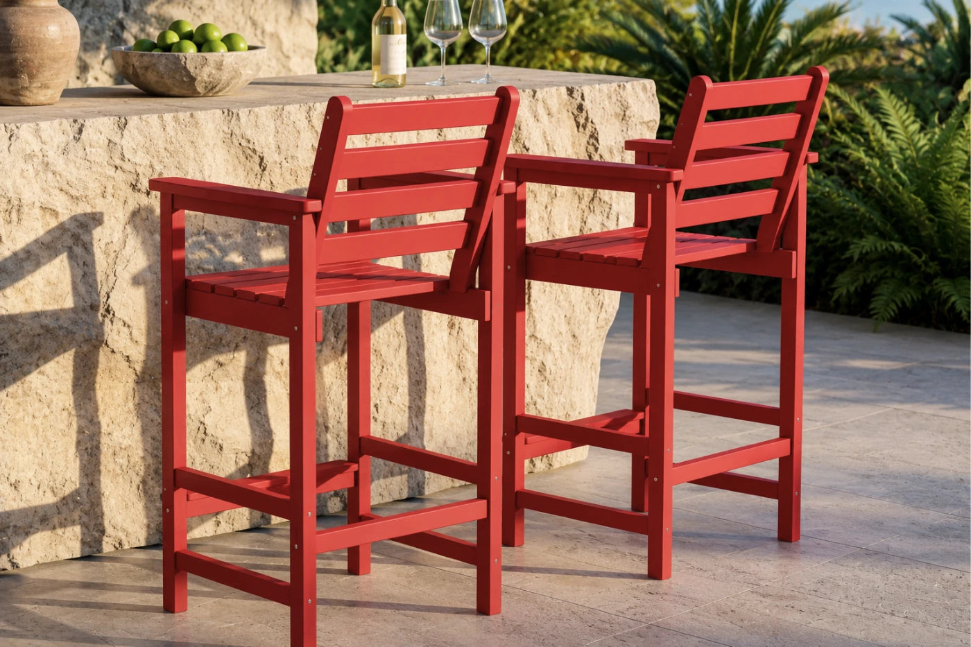 Adirondack Bar Set