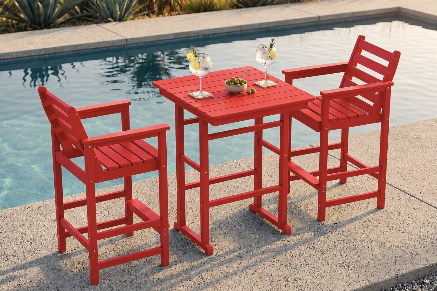 Adirondack Bar Set